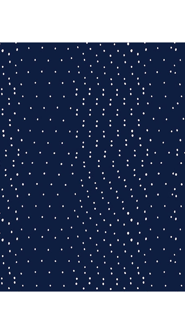 Samantha Sung Aster Dress #2 Shirt Collar 3/4 Sleeve Midi Length Musola (Mini Dots 50)