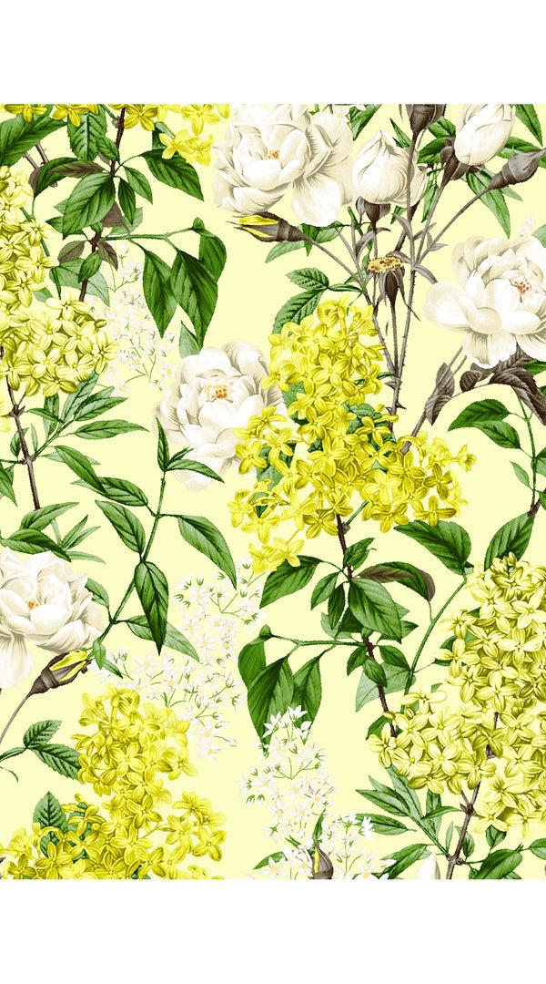 Samantha Sung Aster Dress Shirt Collar 3/4 Sleeve Maximum Length Cotton Musola (Lilac Heaven Pastel)