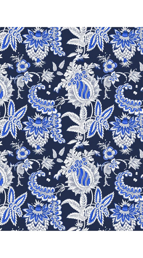 Samantha Sung Aster Dress Shirt Collar 3/4 Sleeve Midi Length Cotton Musola (Botanic Antique Small Pastel)