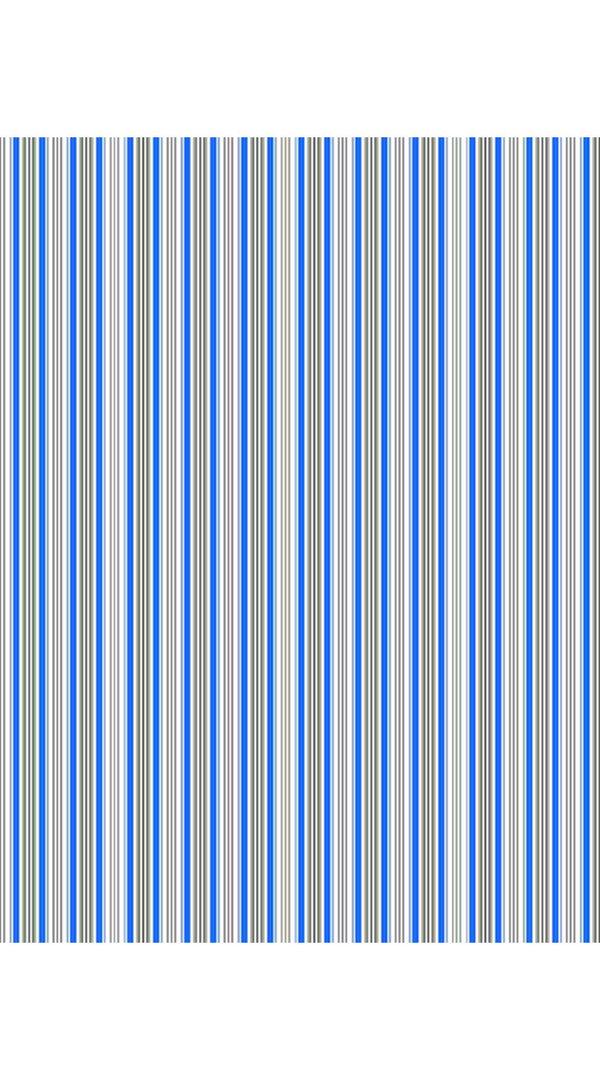 Samantha Sung Aster Dress Shirt Collar 3/4 Sleeve Midi Length Cotton Musola (Napoli Stripe Bright)