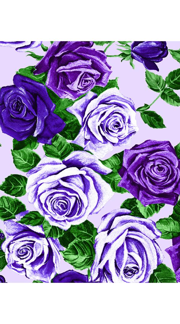 Samantha Sung Aster Dress Shirt Collar 3/4 Sleeve Midi Length Cotton Musola (Charlotte Rose Big)