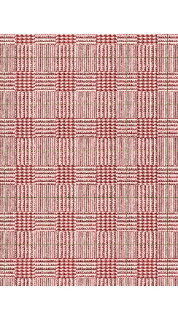 Samantha Sung Aster Dress Shirt Collar 3/4 Sleeve Midi Length Cotton Musola (Savile Row Check Ivory)