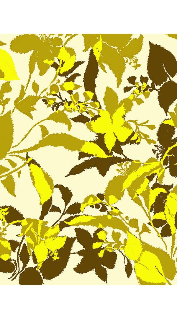 Samantha Sung Aster Dress Shirt Collar 3/4 Sleeve Midi Length Cotton Musola (Genova Mono Flower Pastel)