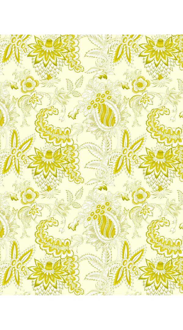 Samantha Sung Aster Dress Shirt Collar 3/4 Sleeve Midi Length Poliamide Taffta (Botanic Antique Small Pastel)