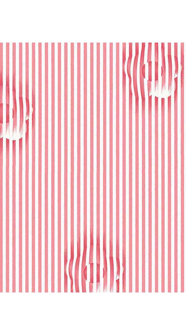 Samantha Sung Aster Dress Tie Shoulder Midi Length Cotton Musola (Oxford Stripe Small)