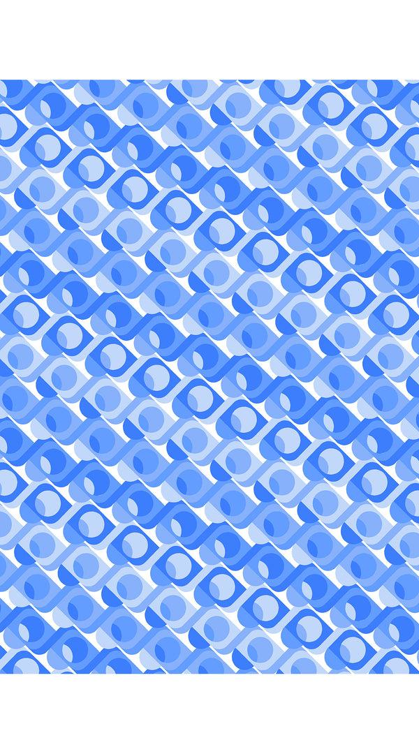 Samantha Sung Audrey Dress #1 Shirt Collar 3/4 Sleeve Long Length Poliamide Taffta (Swinging Mode Small Pastel)