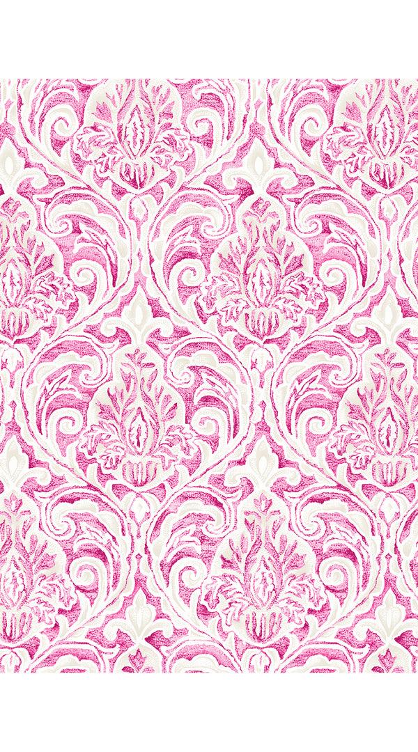 Samantha Sung Audrey Dress #1 Shirt Collar 3/4 Sleeve Long Length Poliamide Taffta (Tapis Blue Big)