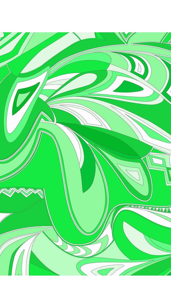 Samantha Sung Audrey Dress #1 Shirt Collar 3/4 Sleeve Long Length Cotton Stretch (Pucciesque Africani)