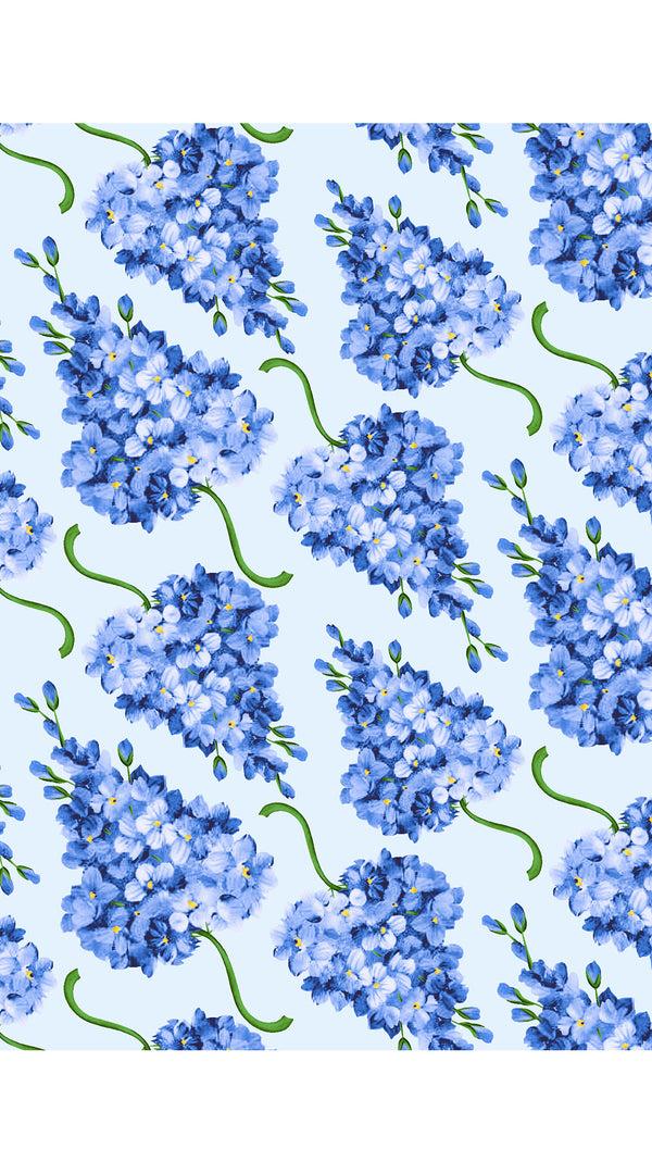 Samantha Sung Audrey Dress #1 Shirt Collar 3/4 Sleeve Regular Length Cotton Stretch (Lilac Bunch Large Pastel)