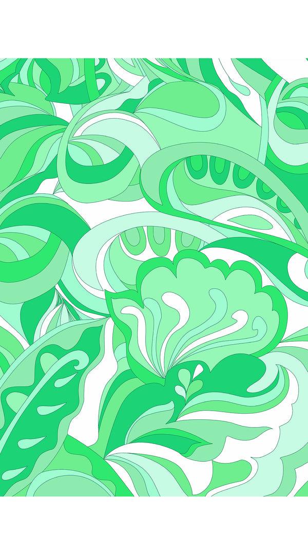 Samantha Sung Audrey Dress #1 Shirt Collar Cap Sleeve Cotton Stretch (Pucciesquae Graphic)