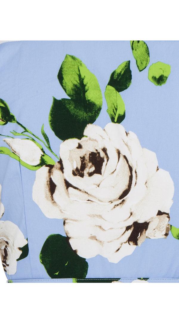 samantha sung Audrey Dress #2 Shirt Collar 3/4 Sleeve Long Length Cotton Stretch (Amber Queen)