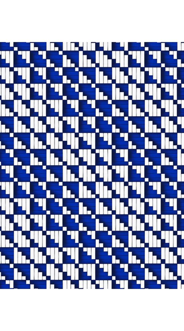 Samantha Sung Audrey Dress #2 Shirt Collar 3/4 Sleeve Long Length Cotton Stretch (Bamboo Weave)