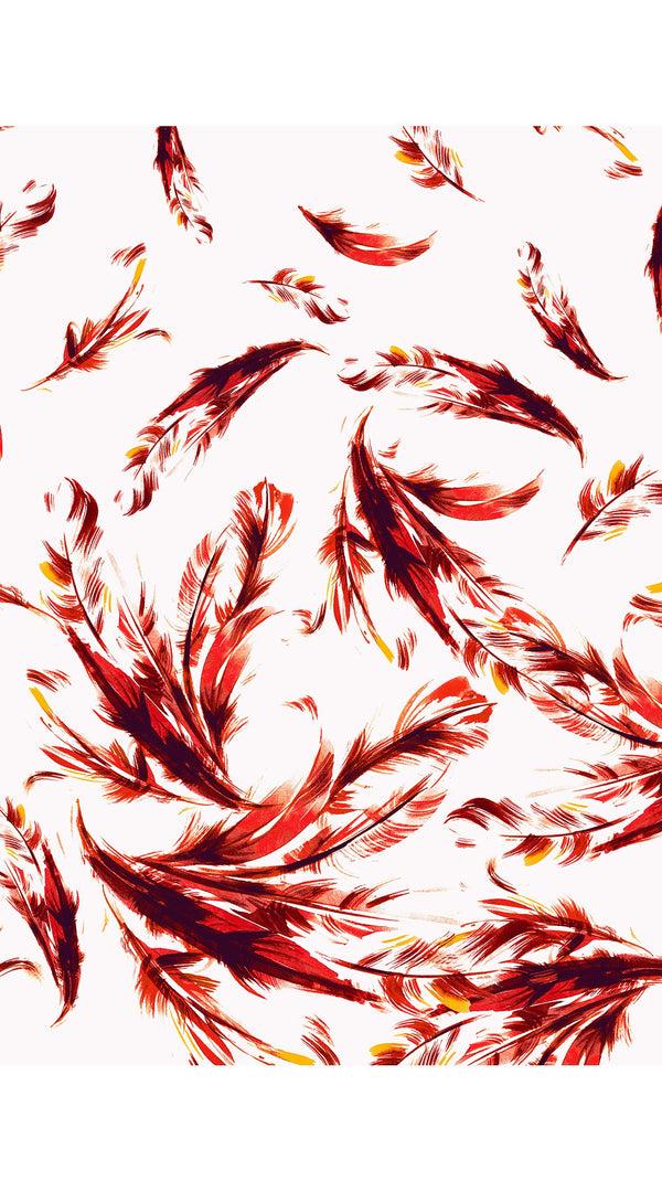 Samantha Sung Audrey Dress #2 Shirt Collar 3/4 Sleeve Midi Length Cotton Stretch (Feather Cascade White)