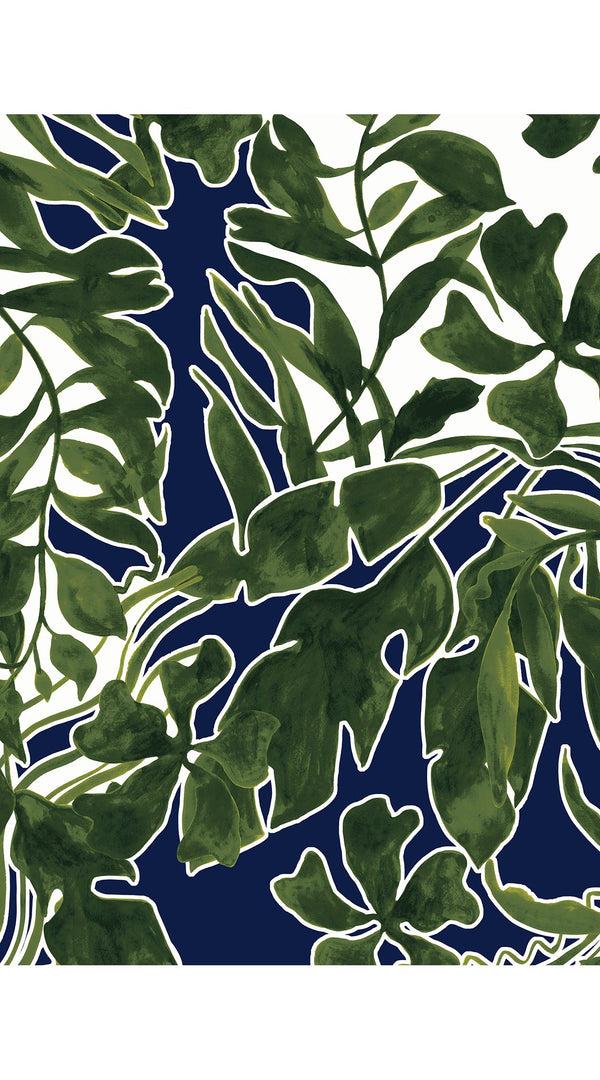 Samantha Sung Audrey Dress #2 Shirt Collar 3/4 Sleeve Midi Length Cotton Stretch (Como Lake Garden White)