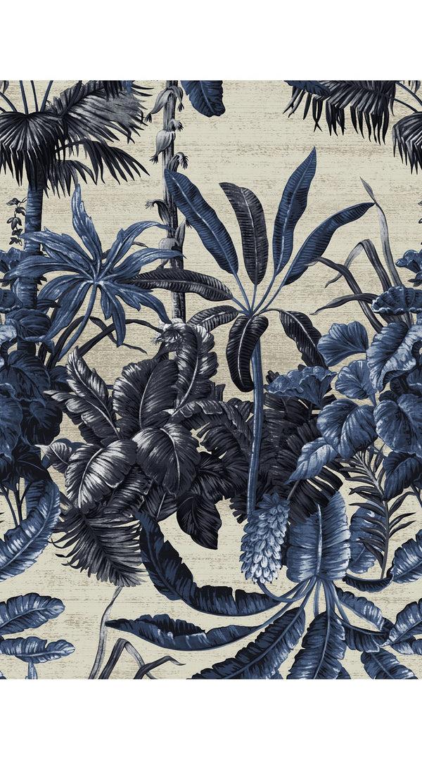 Samantha Sung Audrey Dress #3 Shirt Collar 3/4 Sleeve Midi Length Silk Velvet (Vintage Palm Beige)