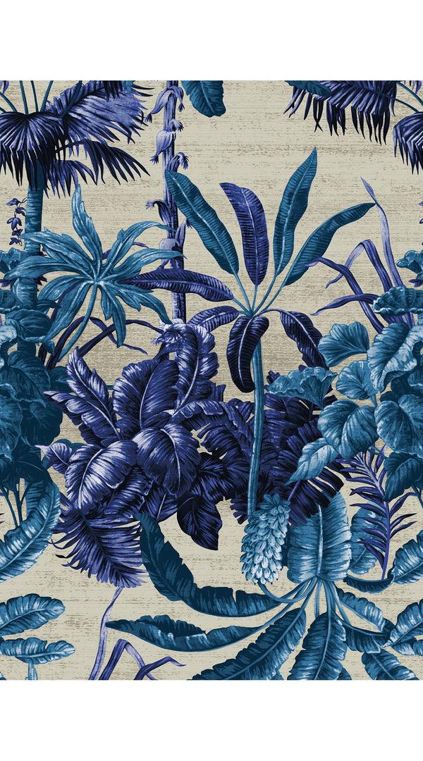 Samantha Sung Audrey Dress #3 Shirt Collar 3/4 Sleeve Midi Length Silk Velvet (Vintage Palm Beige)