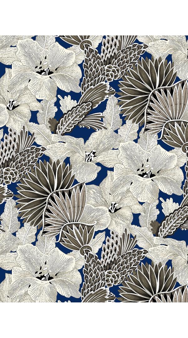 Samantha Sung Audrey Dress #3 Shirt Collar 3/4 Sleeve Regular Length Cotton Stretch (Eching Magnolia)