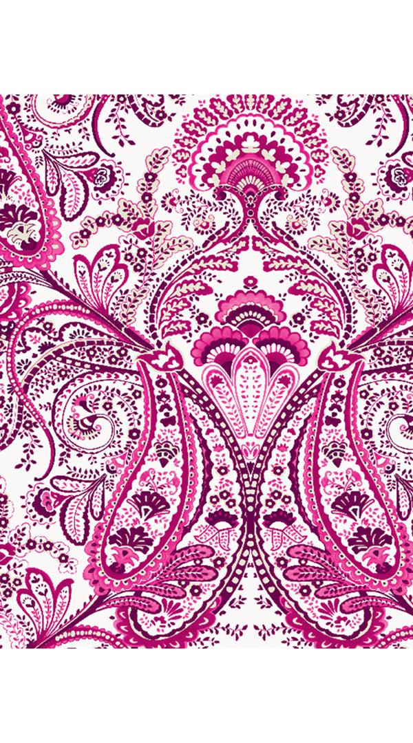 Samantha Sung Audrey Dress #4 Shirt Collar 3/4 Sleeve Long Length Cotton Musola (Russian Paisley)