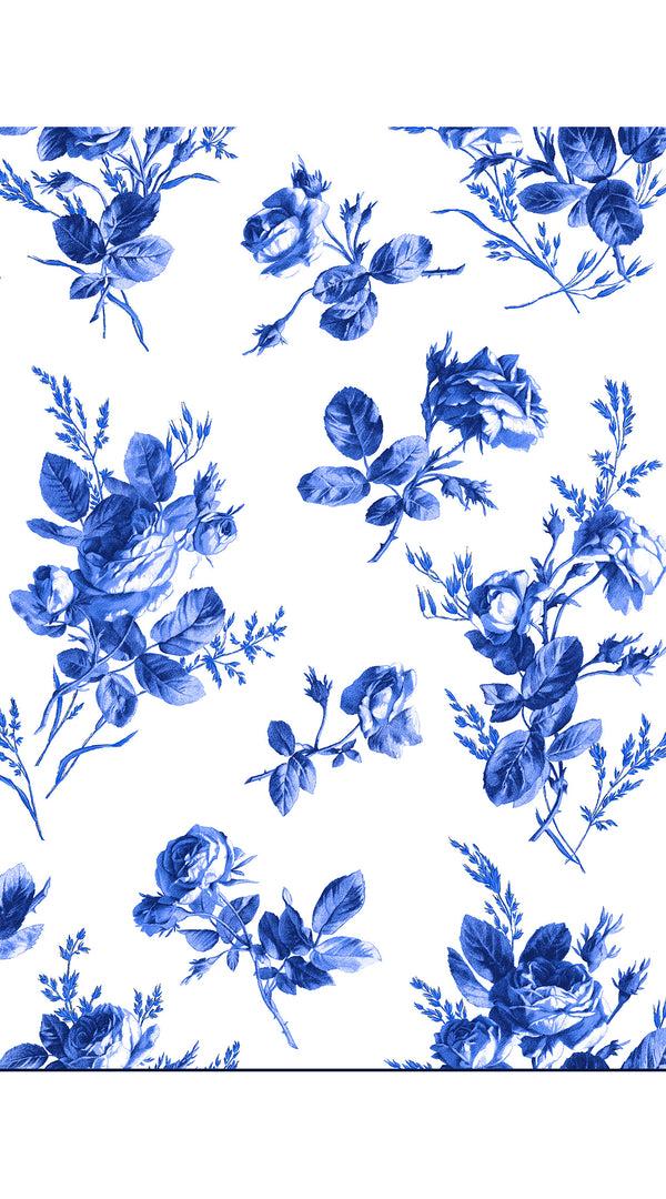 Samantha Sung Audrey Dress #4 Shirt Collar 3/4 Sleeve Long Length Cotton Musola (Thorn Bud Rose Small White)