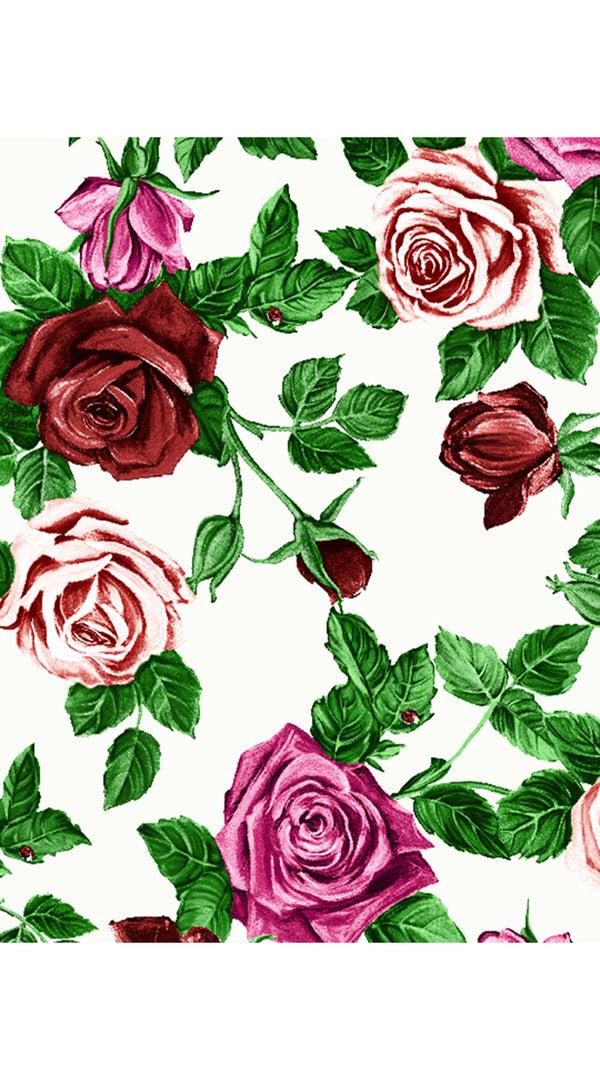 Samantha Sung Audrey Dress #4 Shirt Collar 3/4 Sleeve Midi Length Cotton Musola (Charlotte Rose Small)