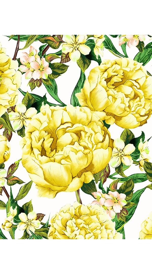 Samantha Sung Audrey Dress #4 Shirt Collar 3/4 Sleeve Midi Length Cotton Musola (Pink Peony)