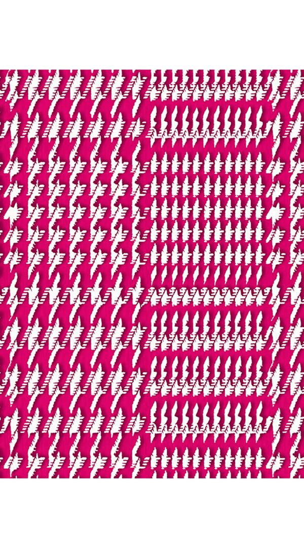 Samantha Sung Audrey Dress #4 Shirt Collar 3/4 Sleeve Midi Length Cotton Musola (Linen Glenplaid Solid)