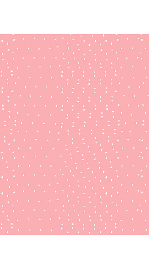 Samantha Sung Audrey Dress #4 Shirt Collar Ruffle 3/4 Sleeve Midi Length Cotton Musola (Mini Dots 50)