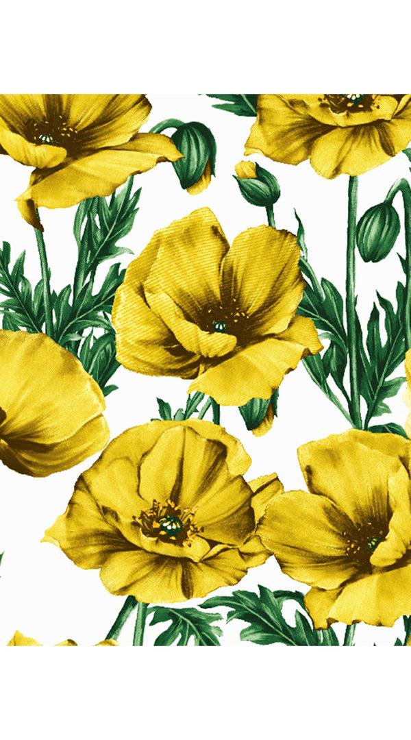 Samantha Sung Chelsea Dress Boat Neck Sleeveless Poplin (Poppy Poland Small)