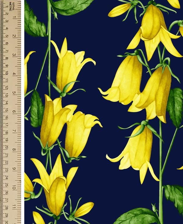 Samantha Sung [Create Your Own] Cotton Musola (Blue Bell Flower Small Pastel)