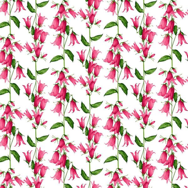 samantha sung [Create Your Own] Cotton Musola (Blue Bell Flower Small White)