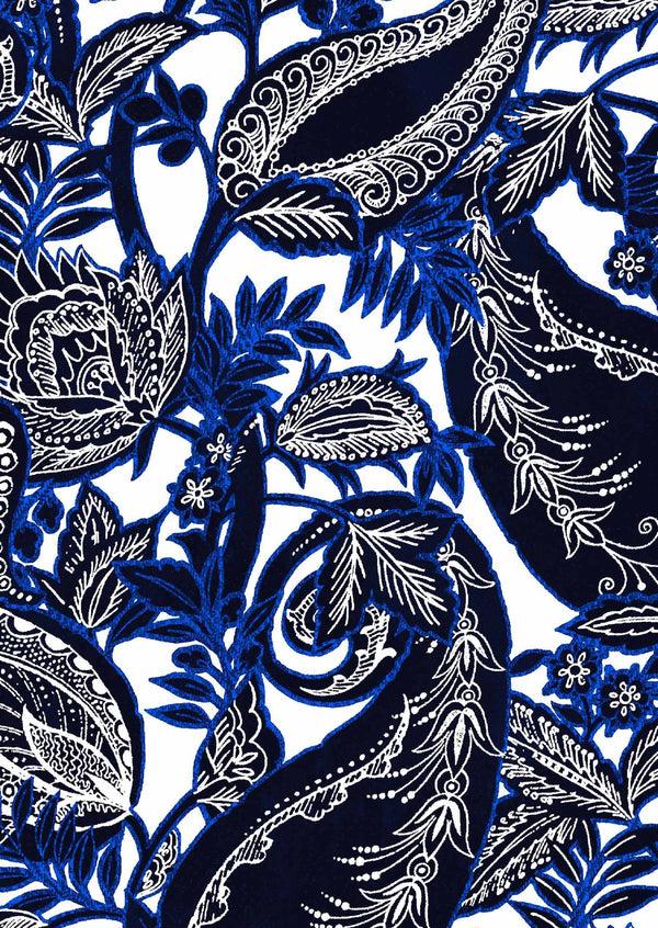 Samantha Sung [Create Your Own] Cotton Musola (Cachemire Paisley White)