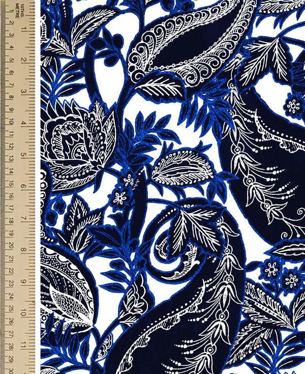 Samantha Sung [Create Your Own] Cotton Musola (Cachemire Paisley White)