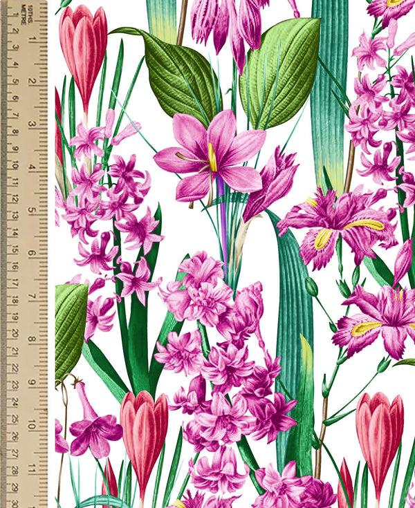 Samantha Sung [Create Your Own] Cotton Musola (Crocus Hyacinth White)