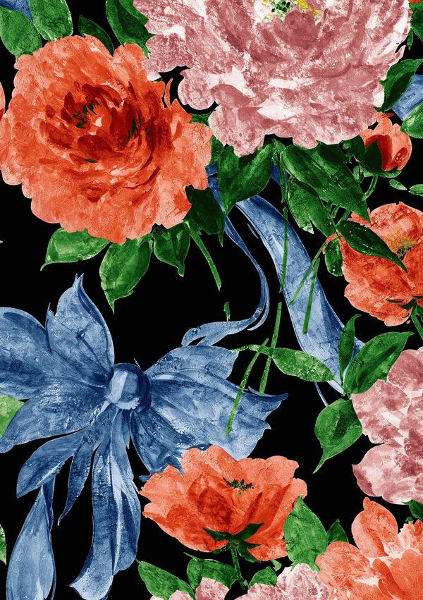 Samantha Sung [Create Your Own] Cotton Musola (Darby Rose Ground)