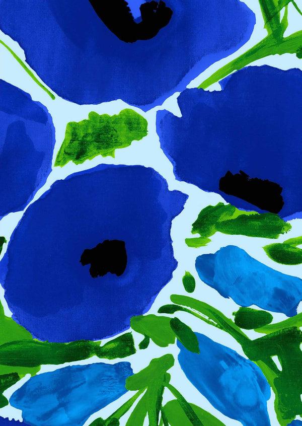 Samantha Sung [Create Your Own] Cotton Musola (Fiori Poppy Big Pastel)