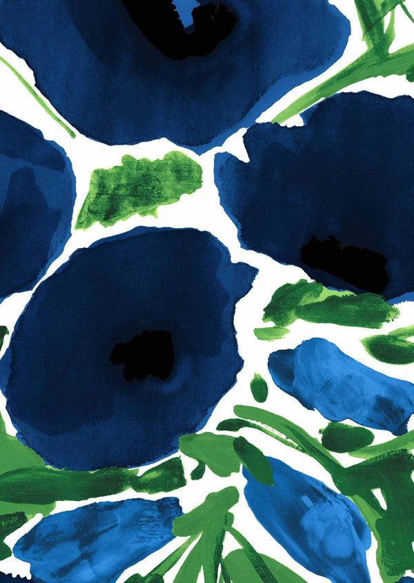 Samantha Sung [Create Your Own] Cotton Musola (Fiori Poppy Big White)