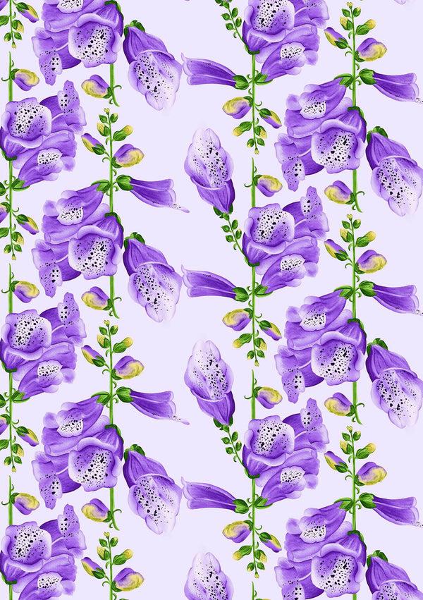 Samantha Sung [Create Your Own] Cotton Musola (Fox Glove Flower Small Pastel)