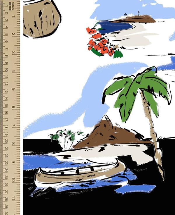 Samantha Sung [Create Your Own] Cotton Musola (Hawaiian Souvenir)