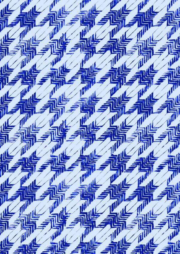 Samantha Sung [Create Your Own] Cotton Musola (Houndstooth Toile Pastel)