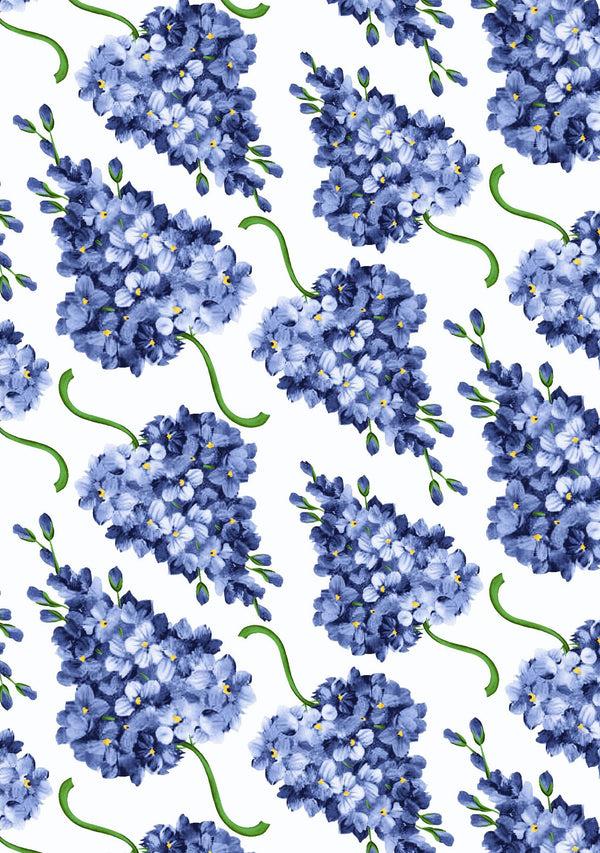 Samantha Sung [Create Your Own] Cotton Musola (Lilac Bunch Large White)