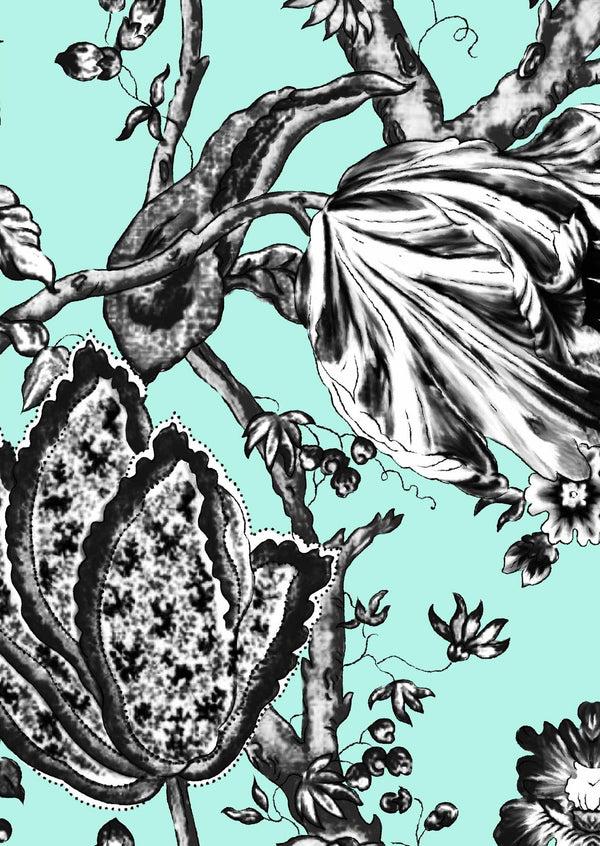 Samantha Sung [Create Your Own] Cotton Musola (Lillie Toile Black)