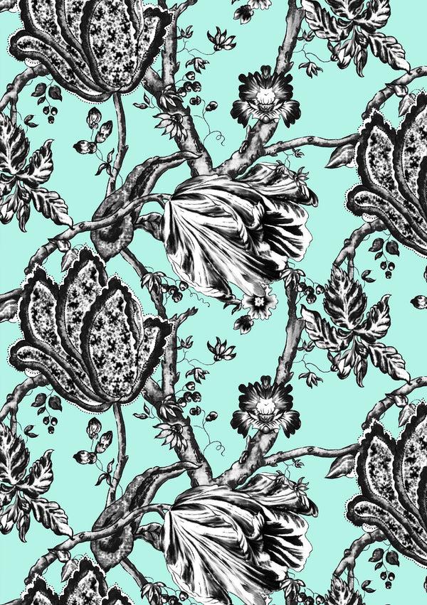 Samantha Sung [Create Your Own] Cotton Musola (Lillie Toile Black)