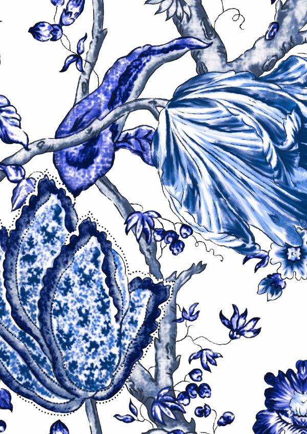 Samantha Sung [Create Your Own] Cotton Musola (Lillie Toile White)