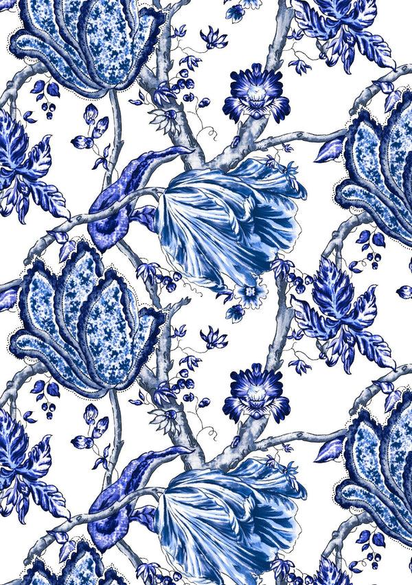 Samantha Sung [Create Your Own] Cotton Musola (Lillie Toile White)