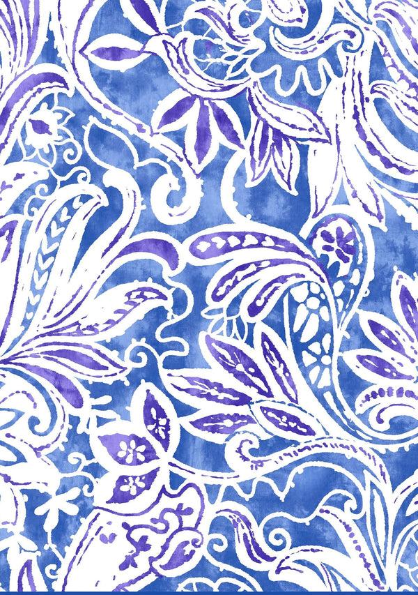 Samantha Sung [Create Your Own] Cotton Musola (Linen Paisley Pastel)