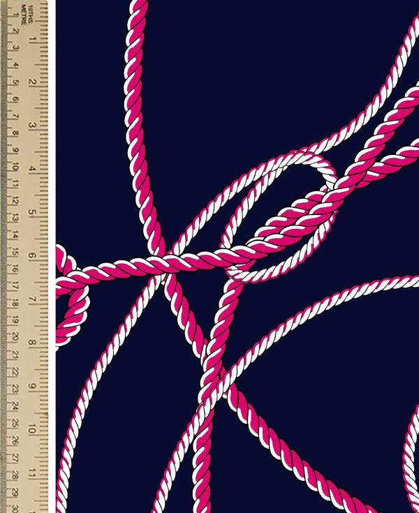 Samantha Sung [Create Your Own] Cotton Musola (Nautical Rope Indigo)