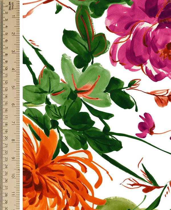 Samantha Sung [Create Your Own] Cotton Musola (Oriental Flower Ombre)