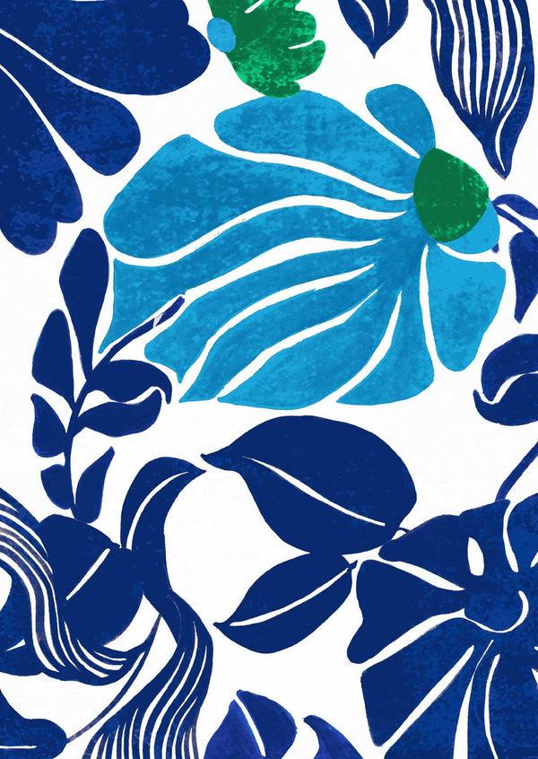 Samantha Sung [Create Your Own] Cotton Musola (Pacific Monster Leaves White)