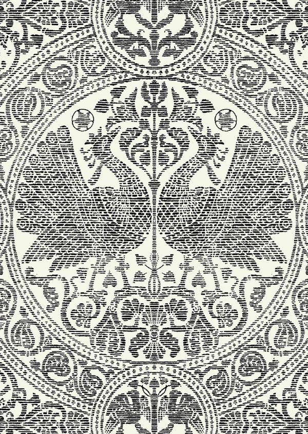 Samantha Sung [Create Your Own] Cotton Musola (Peacock Toile Pastel)