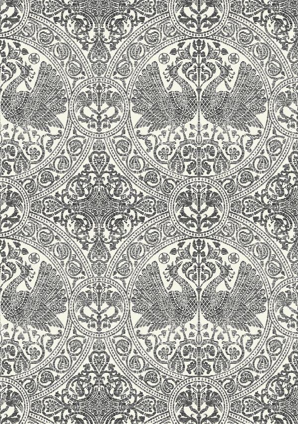 Samantha Sung [Create Your Own] Cotton Musola (Peacock Toile Pastel)